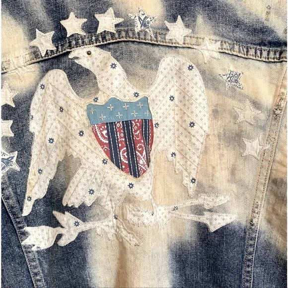 Ralph Lauren Patchwork Denim Jacket - Picture 3 of 4